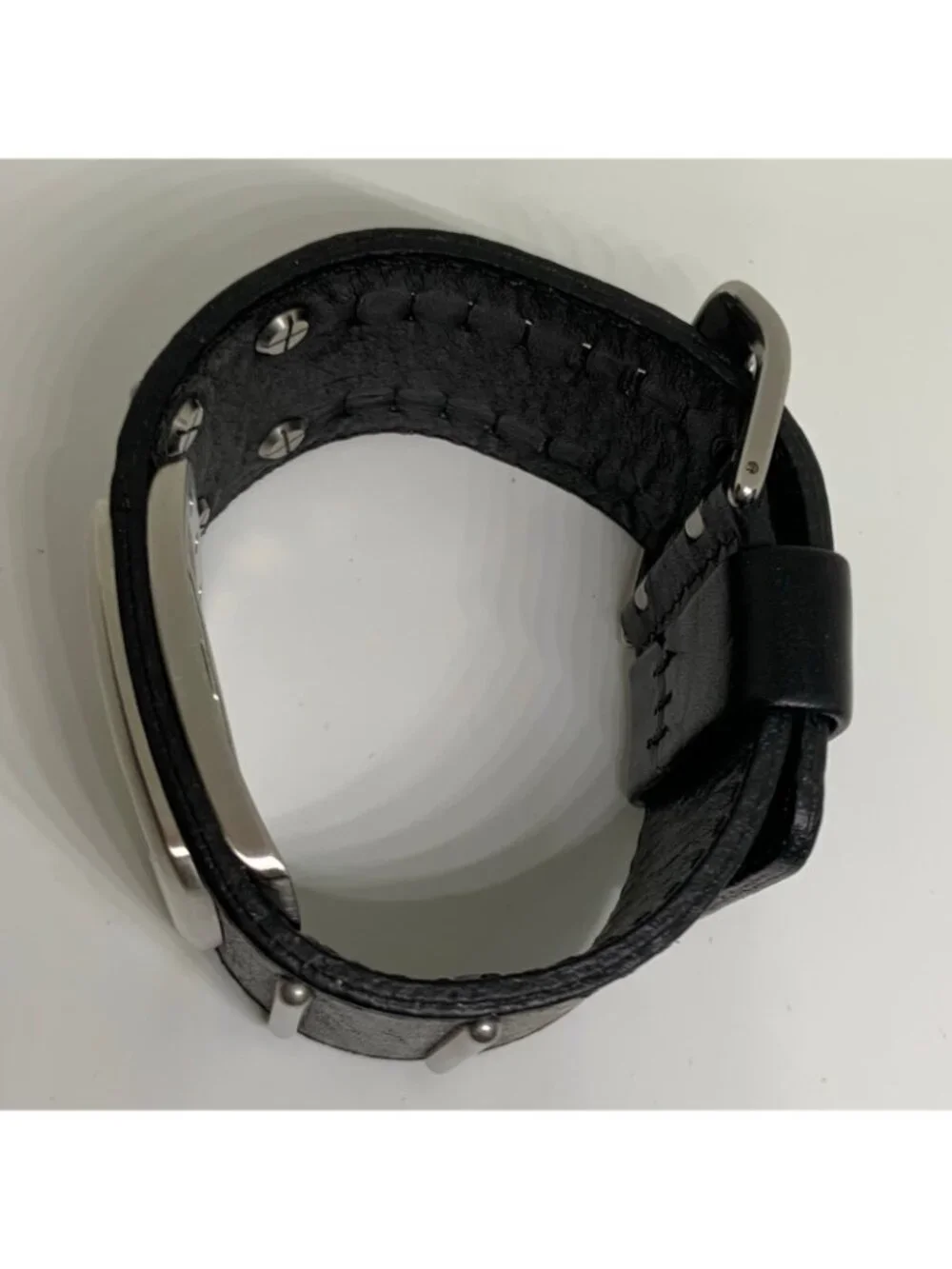 Nixon Royalty The Duke Watch 38mm real Diamond Swiss parts Leather Band running
